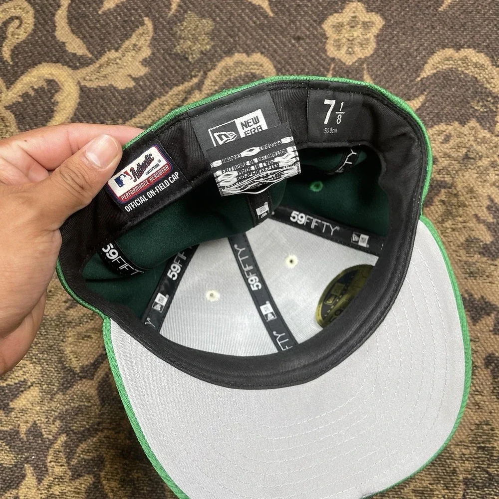 Los Angeles Dodgers New Era LOW PROFILE Hat St Patricks Day 59FIFTY Fitted 7 1/8